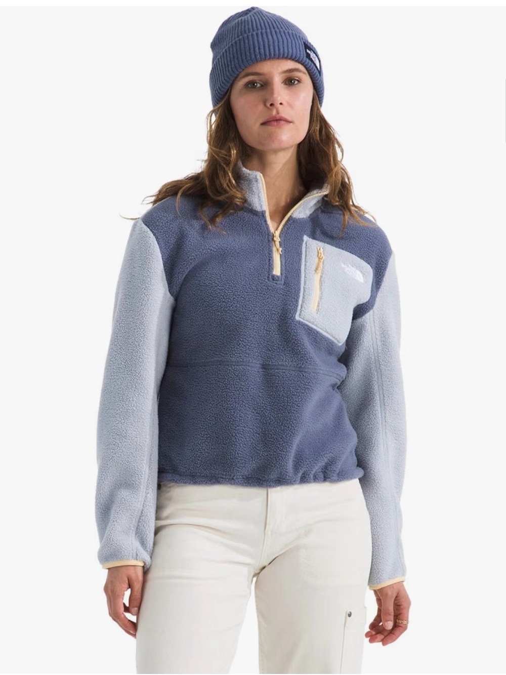 The North Face Women's Two-Tone Yumiori Half-Zip Fleece Pullover